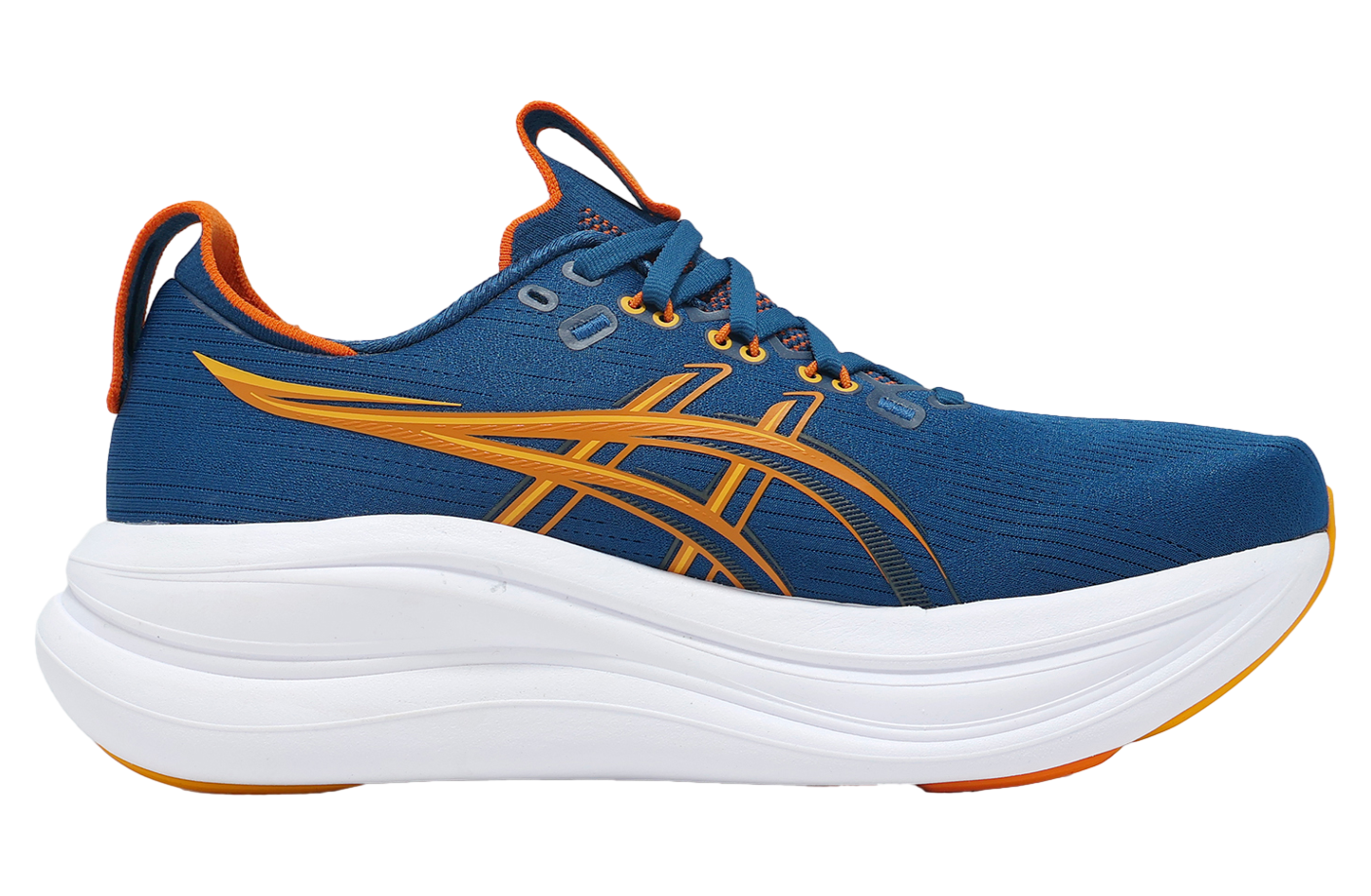 Asics GEL-Nimbus 28 2E Wide Twilight Blue / Anzu