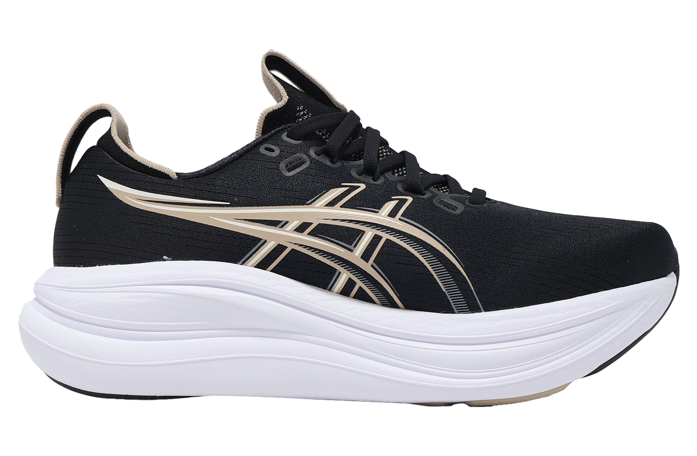 Asics GEL-Nimbus 28 4E Extra Wide Black / Feather Grey