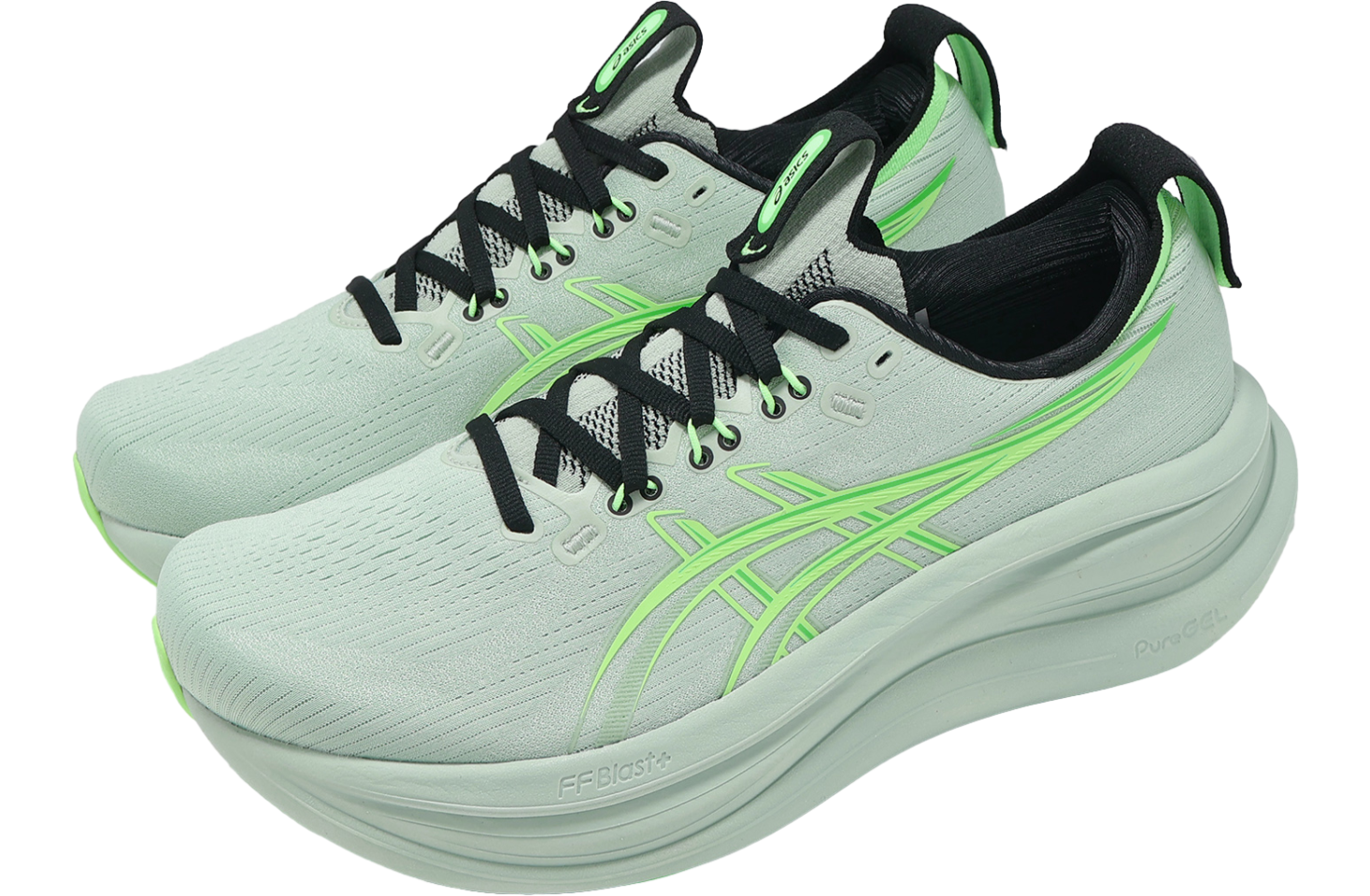 Asics GEL-Nimbus 28 Cold Moss / Illumina Green