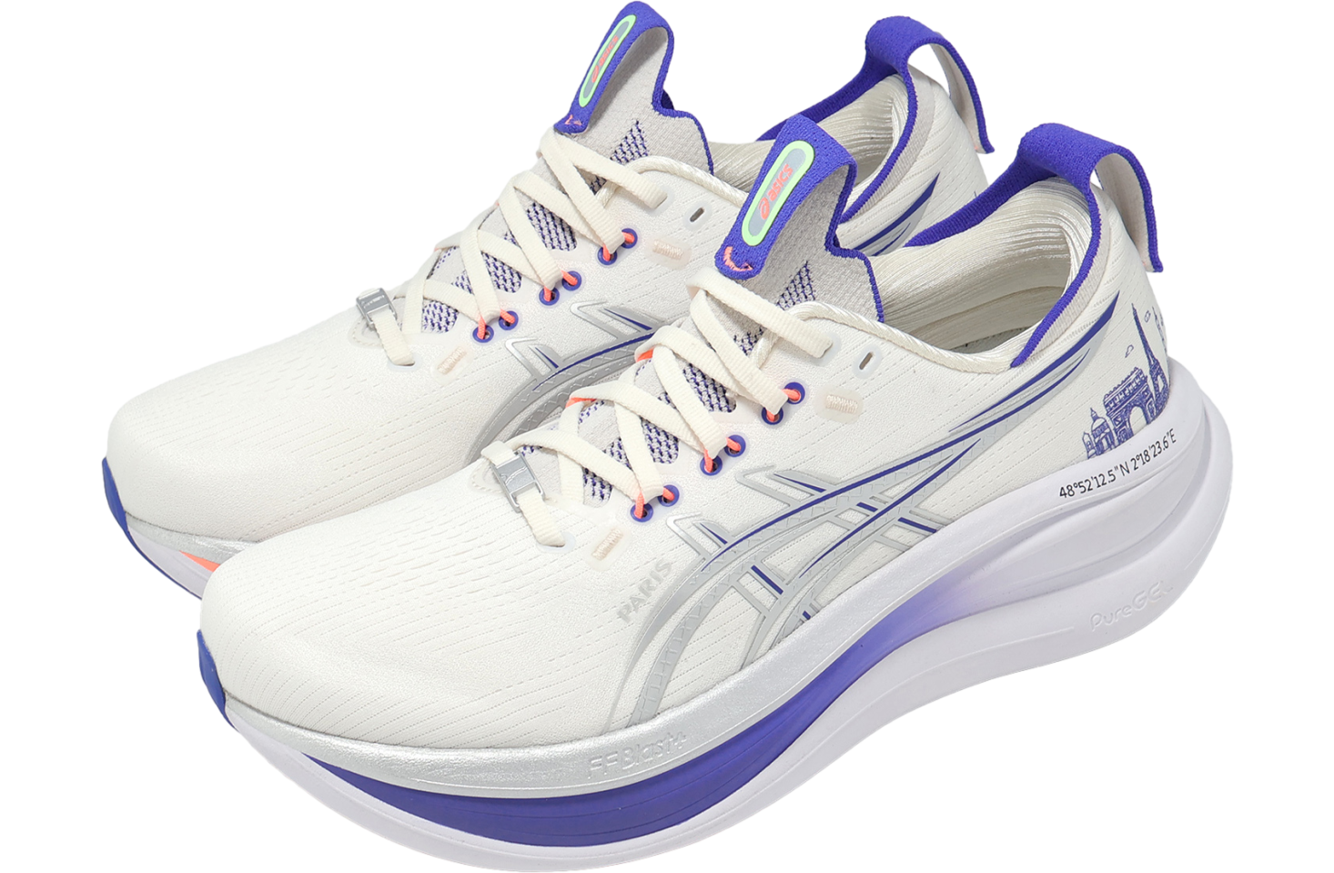 Asics GEL-Nimbus 28 Cream / Pure Silver