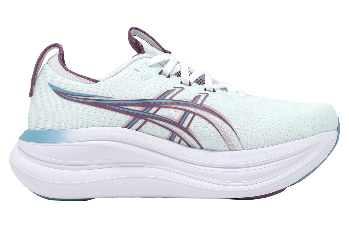 Asics GEL-Nimbus 28 D Wide WMNS Arctic Blue / Velvet Purple