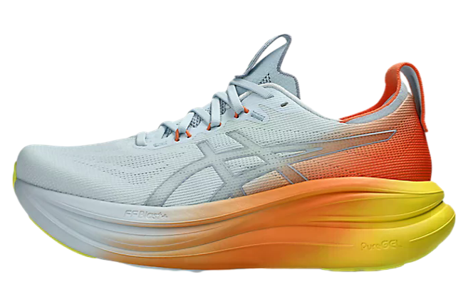 Asics Gel-Nimbus 28 Sunny Sizzle Sky / Sun Peach