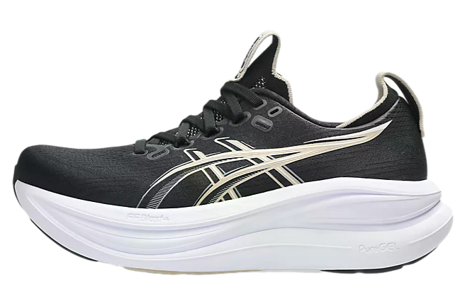 Asics Gel-Nimbus 28 WMNS Black / Feather Grey