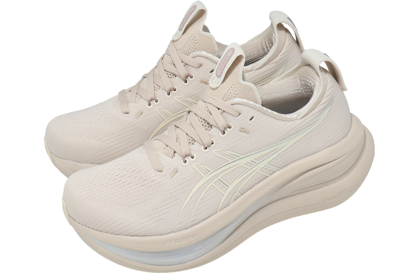 Asics GEL-Nimbus 28 WMNS Mineral Beige / Cream