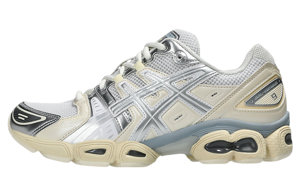 Asics Gel-Nimbus 9 White / Pure Silver