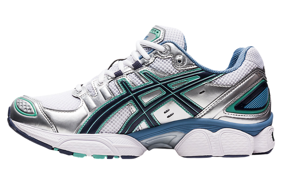 最終価格　ASICS gel nimbus9 ホワイト/シルバー Asics Gel-Nimbus 9 White / Pure Silver - Jan 2024 - 1201A424