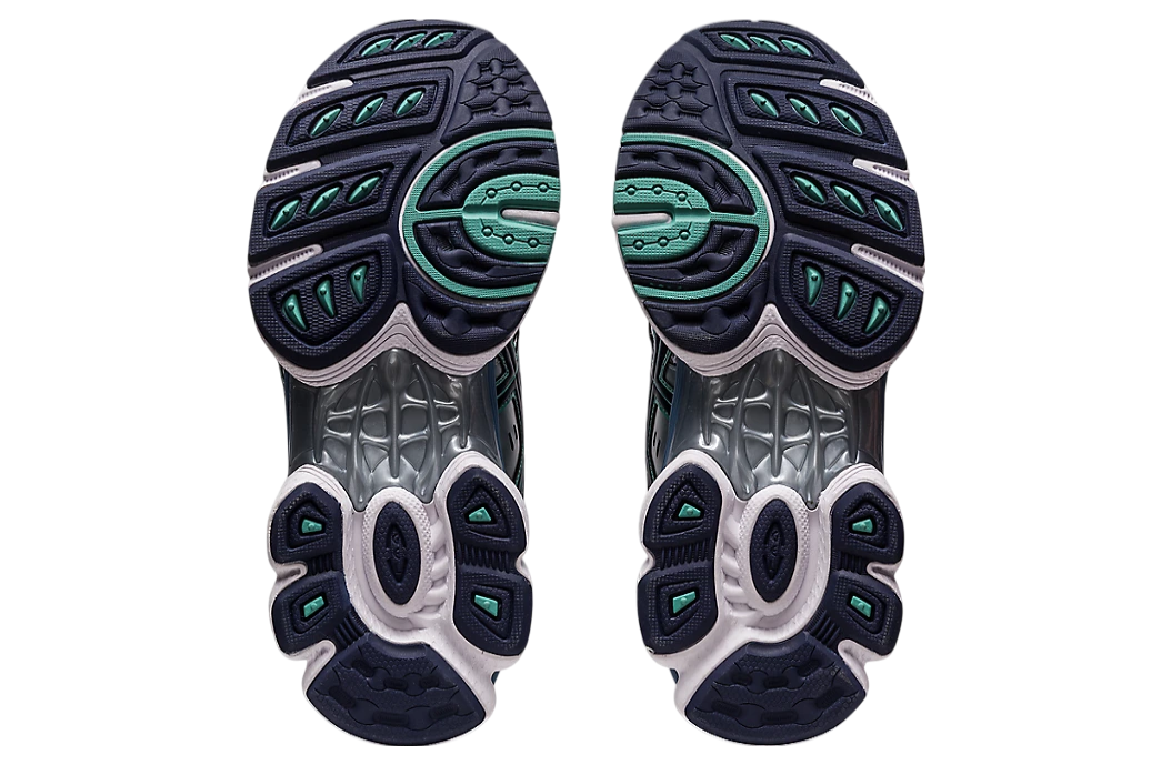 Asics Gel-Nimbus 9 White / Pure Silver / Green