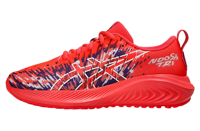 Asics Gel-Noosa Tri 16 GS Flash Red / White