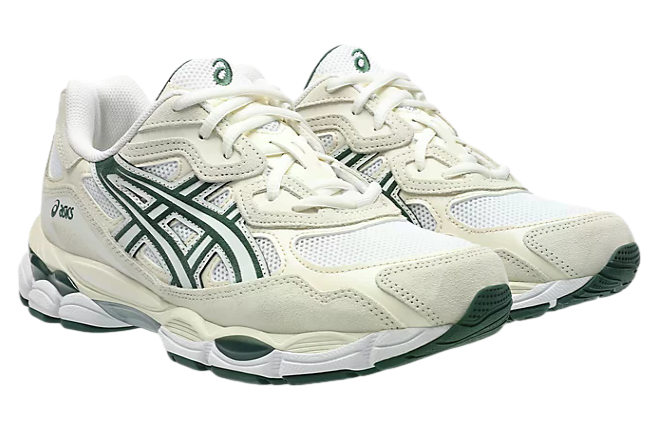 Asics Gel-Nyc Ivory / Forest Night