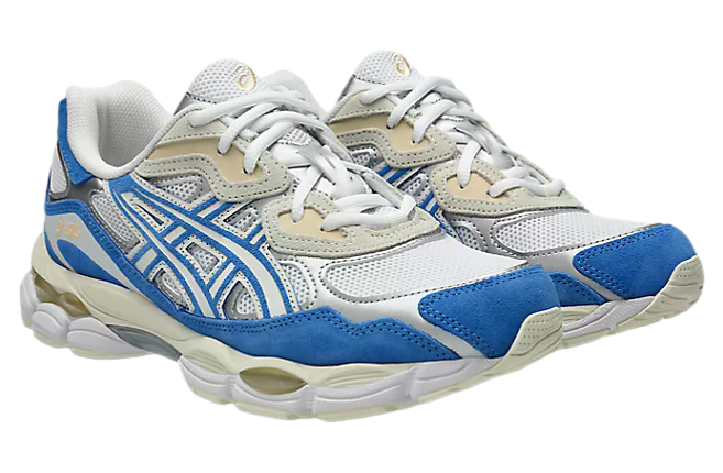 Asics Gel-Nyc White / Blue Coast
