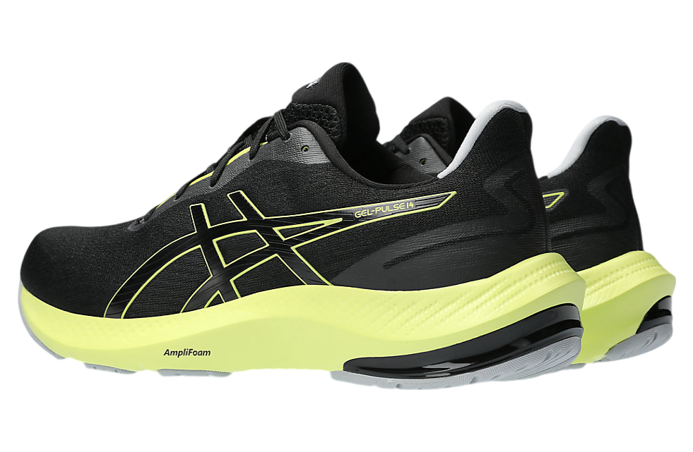 Asics Gel-Pulse 14 Black / Glow Yellow