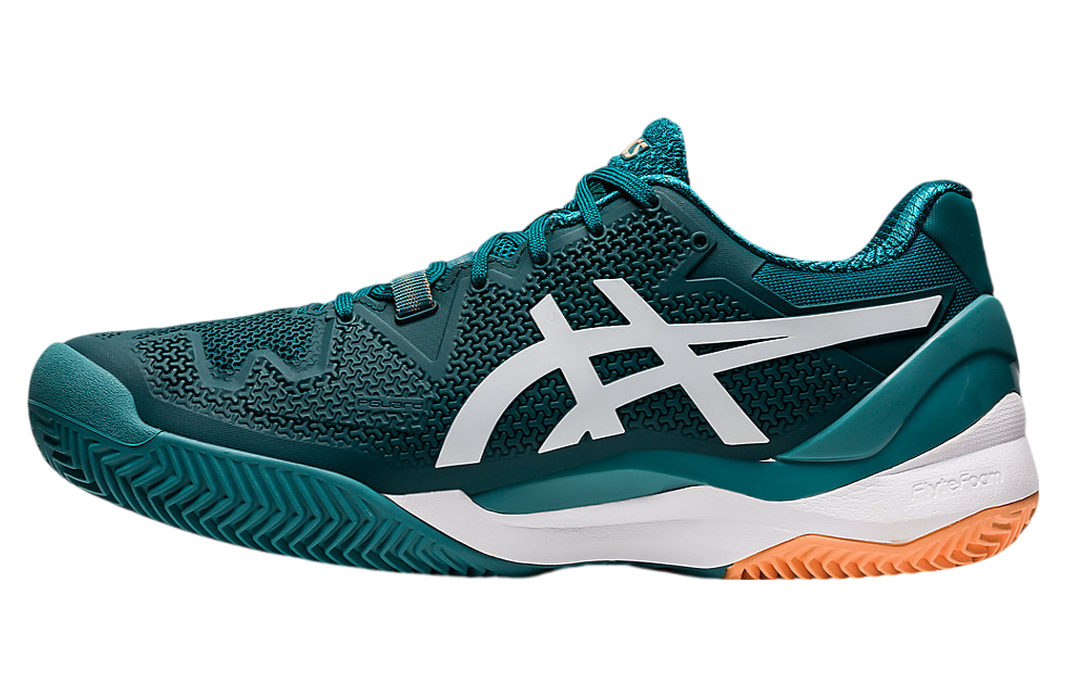 Asics Gel-Resolution 8 Clay Velvet Pine / White