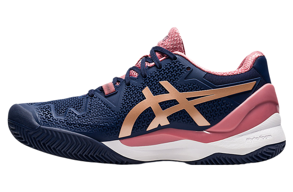 Asics Gel-Resolution 8 Clay WMNS Peacoat / Rose Gold