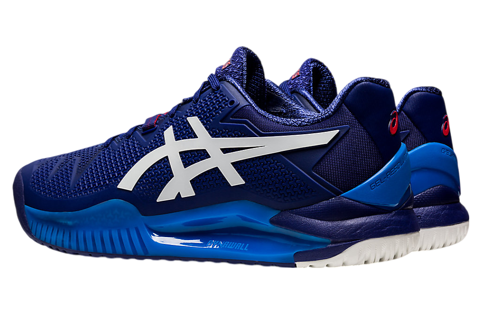 Asics Gel-Resolution 8 Dive Blue / White