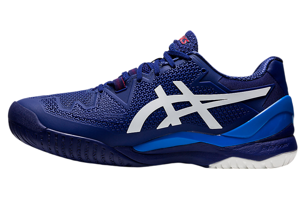 Asics Gel-Resolution 8 Wide Dive Blue / White