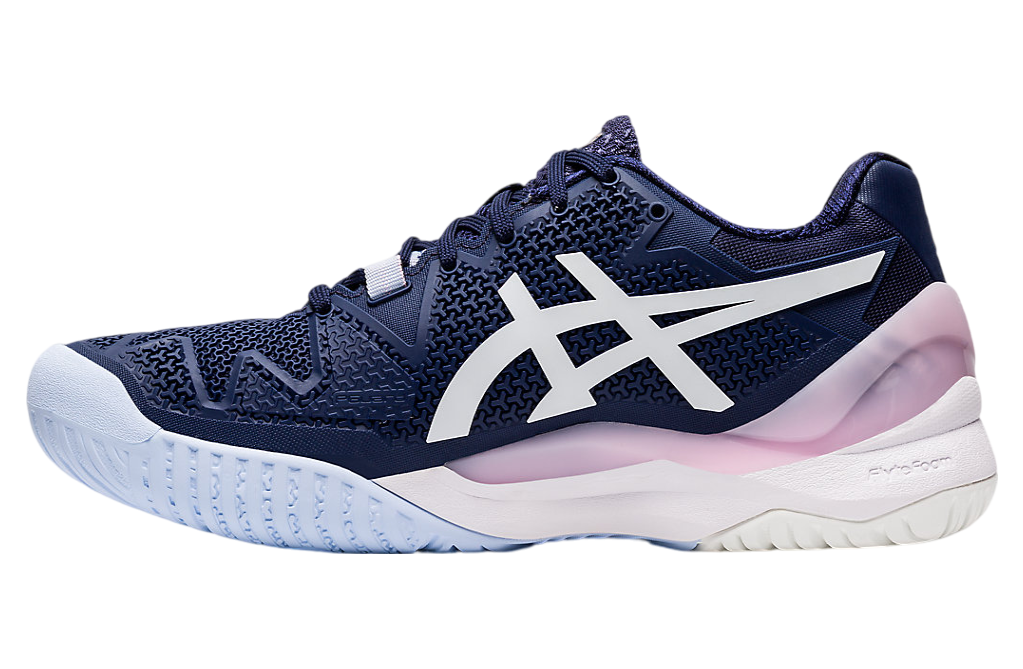 Asics Gel-Resolution 8 WMNS Peacoat / White