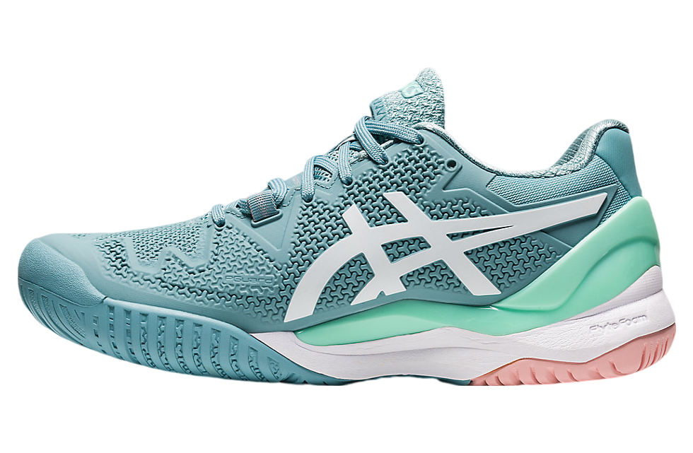 Asics Gel-Resolution 8 WMNS Smoke Blue / White