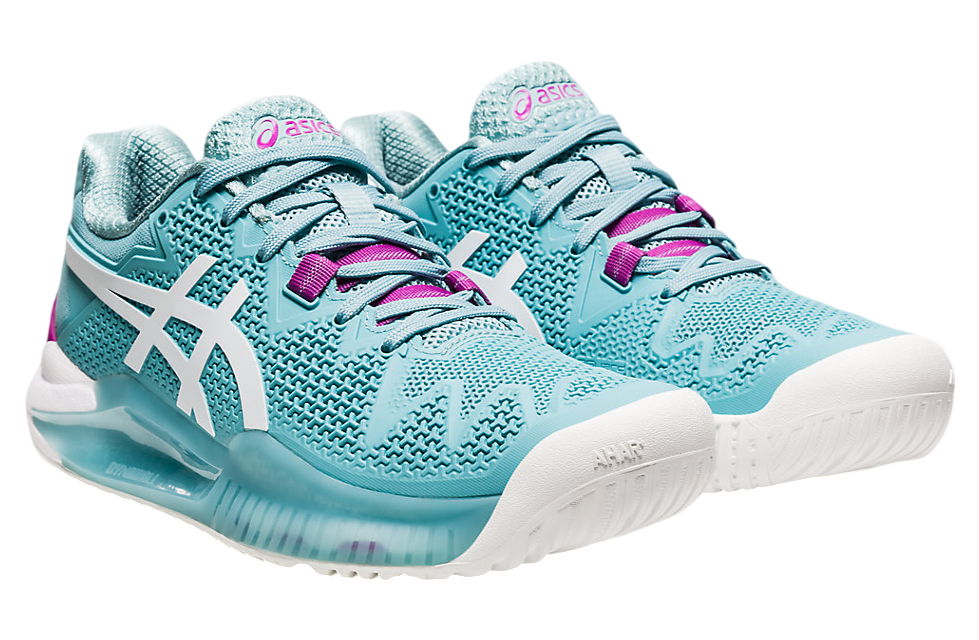 Asics Gel-Resolution 8 WMNS Smoke Blue / White / Purple