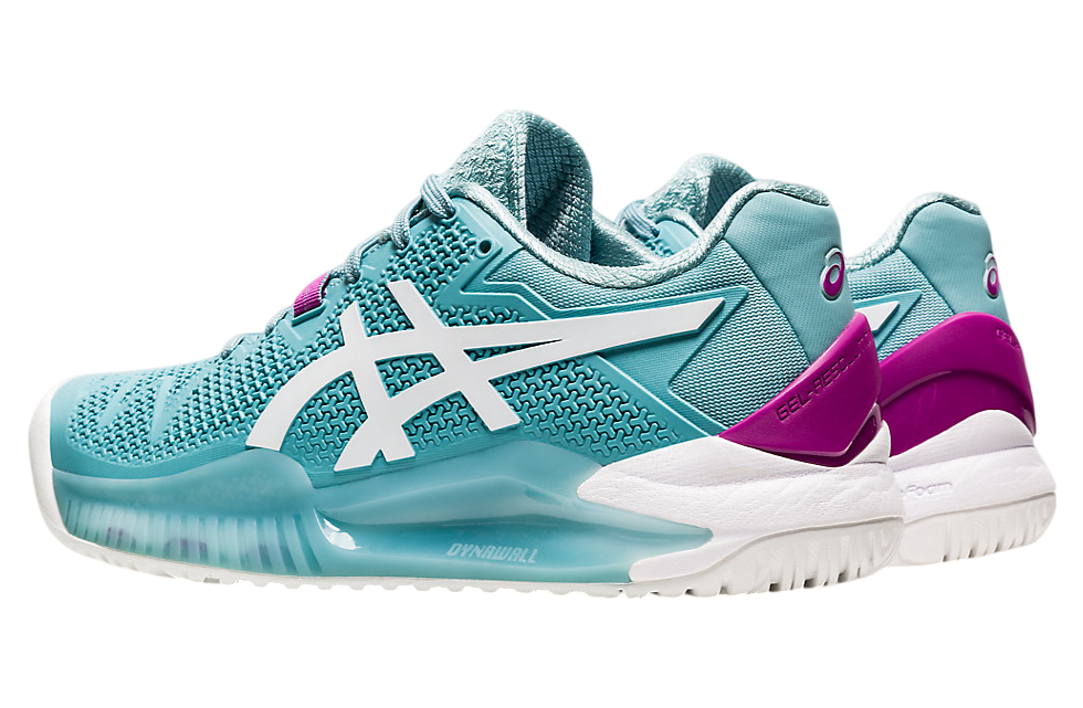 Asics Gel-Resolution 8 WMNS Smoke Blue / White / Purple