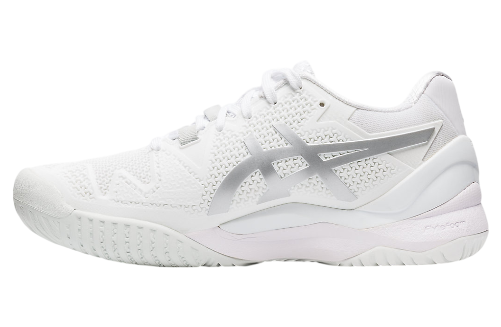 Asics Gel-Resolution 8 WMNS White / Pure Silver