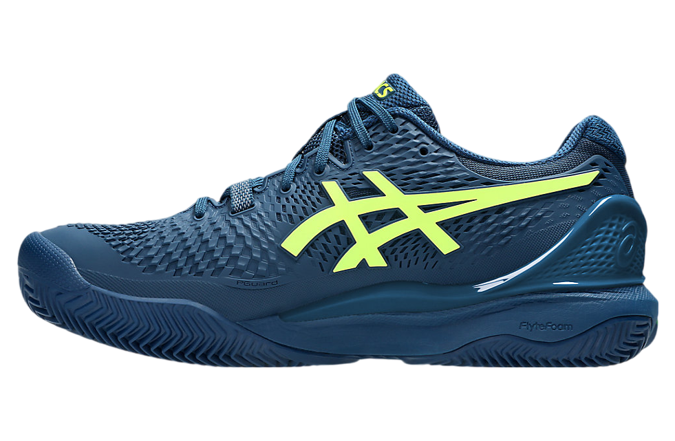 Asics Gel-Resolution 9 Clay Mako Blue / Safety Yellow