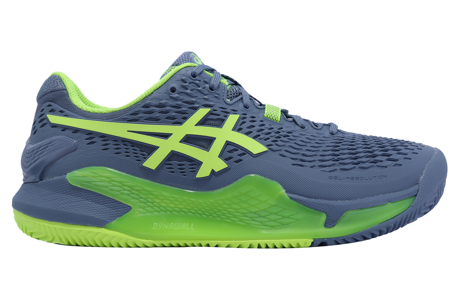 限定 GEL-RESOLUTION 9 26cm　新品 Asics GEL-Resolution 9 Clay Steel Blue / Hazard Green - Jan 2023