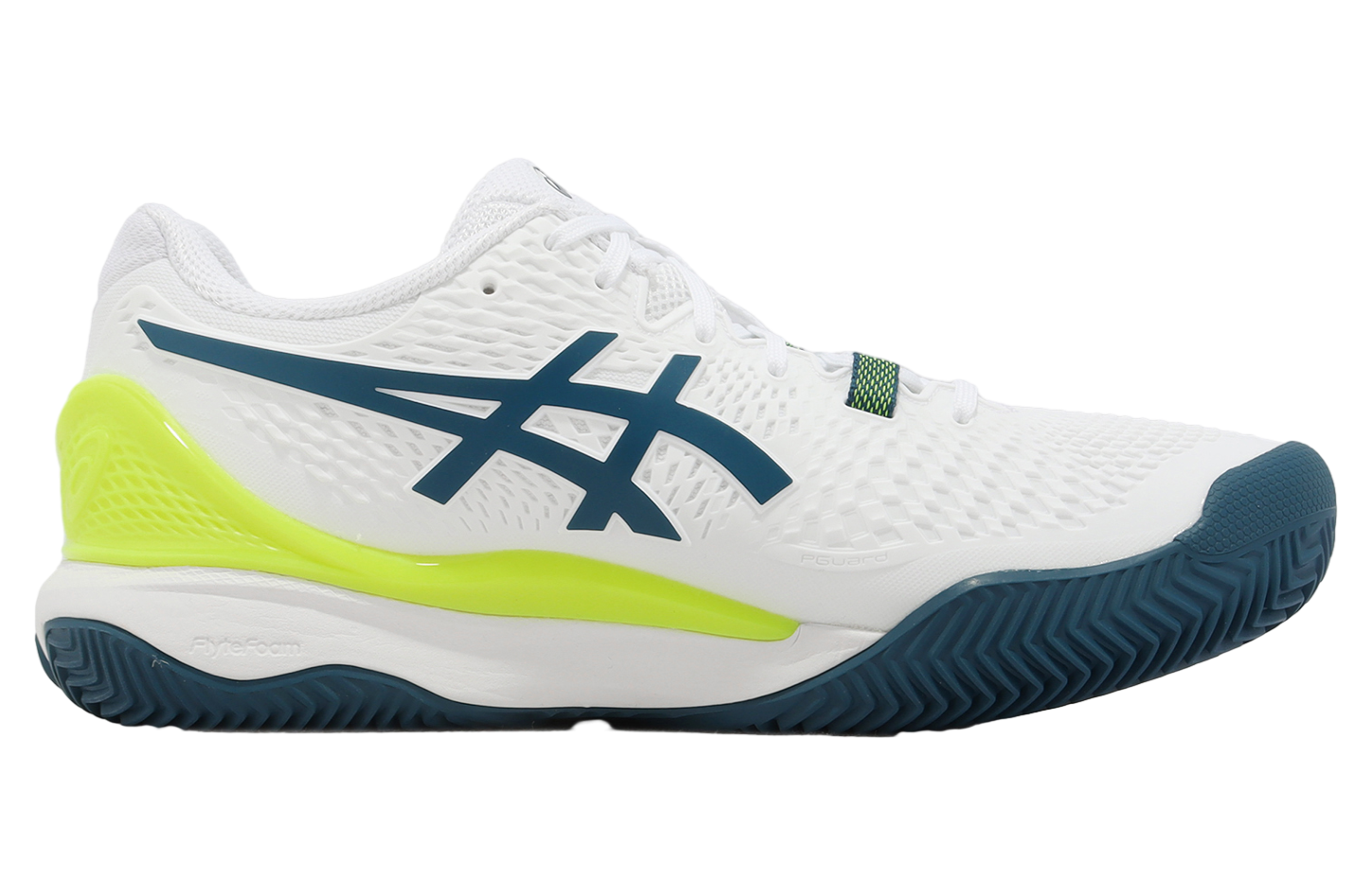 Asics GEL-Resolution 9 CLAY White / Restful Teal