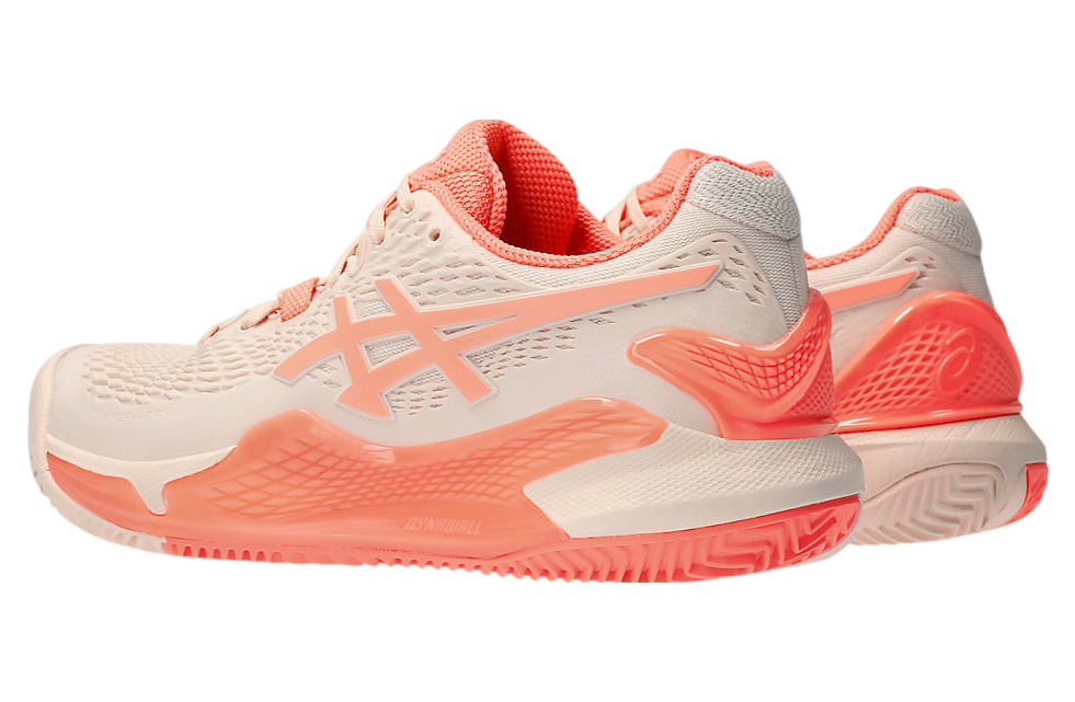 Asics Gel-Resolution 9 Clay WMNS Pearl Pink / Sun Coral