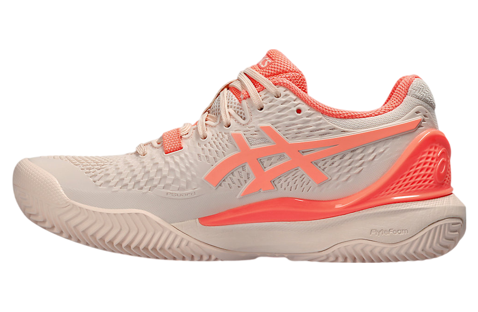 Asics Gel-Resolution 9 Clay WMNS Pearl Pink / Sun Coral