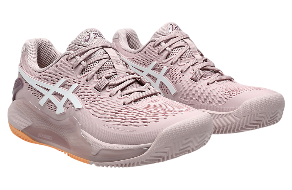 Asics Gel-Resolution 9 Clay WMNS Watershed Rose / White