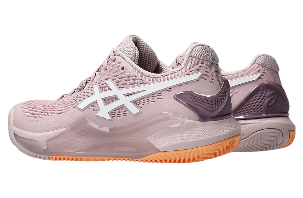 Asics Gel-Resolution 9 Clay WMNS Watershed Rose / White