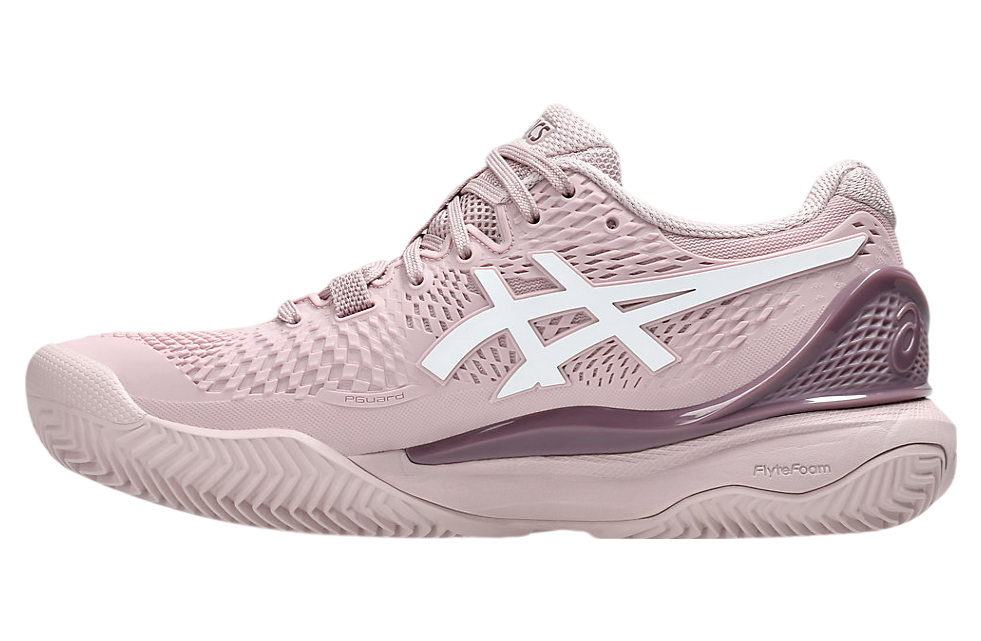 Asics Gel-Resolution 9 Clay WMNS Watershed Rose / White