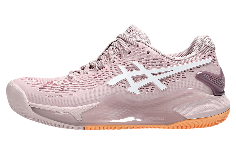 Asics Gel-Resolution 9 Clay WMNS Watershed Rose / White