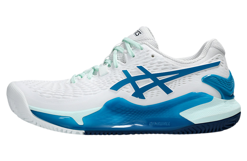 Asics Gel-Resolution 9 Clay WMNS White / Teal Blue