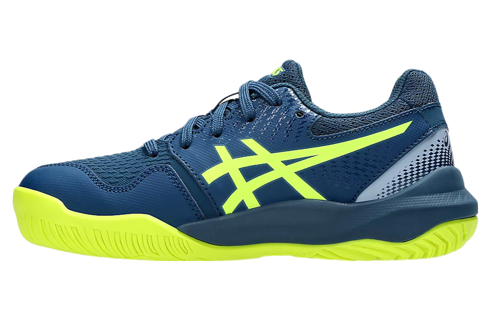 Asics Gel-Resolution 9 GS Mako Blue / Safety Yellow