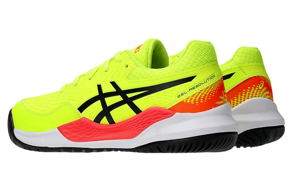 Asics Gel-Resolution 9 GS Safety Yellow / Black