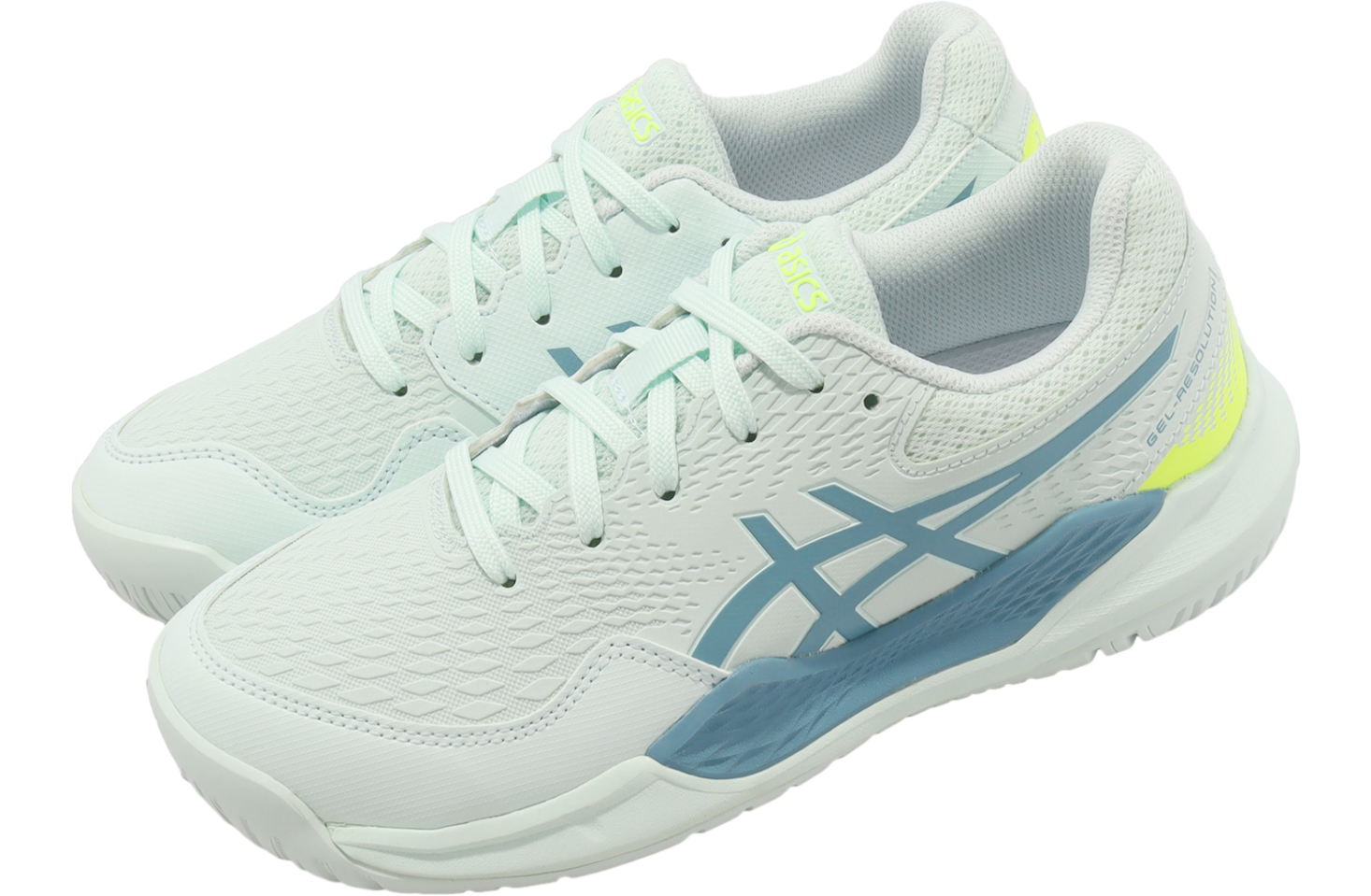 Asics Gel-Resolution 9 GS Soothing Sea / Gris Blue
