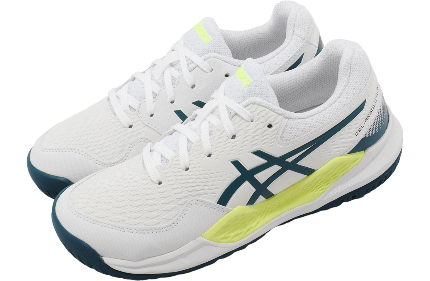Asics GEL-Resolution 9 GS White / Restful Teal