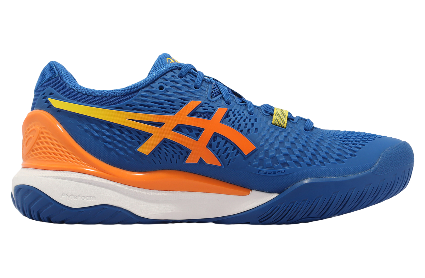 シューズ(男性用) GEL RESOLUTION 9 tuna blue sun peach 26 Asics GEL-Resolution 9 Tuna Blue / Sun Peach - Mar 2023