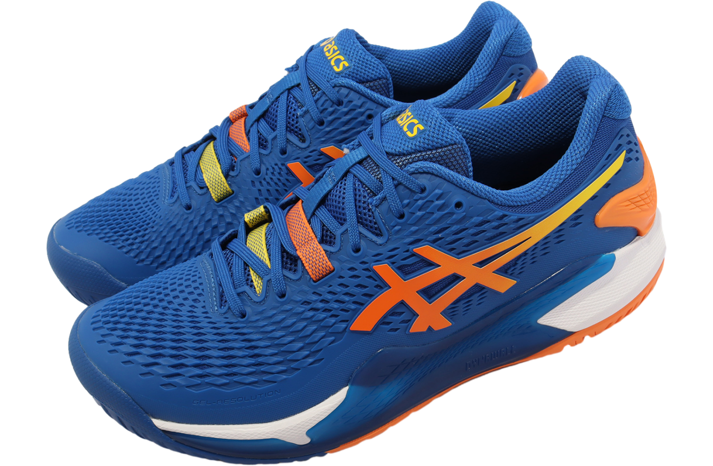 BUY Asics GEL-Resolution 9 Tuna Blue / Sun Peach | Kixify