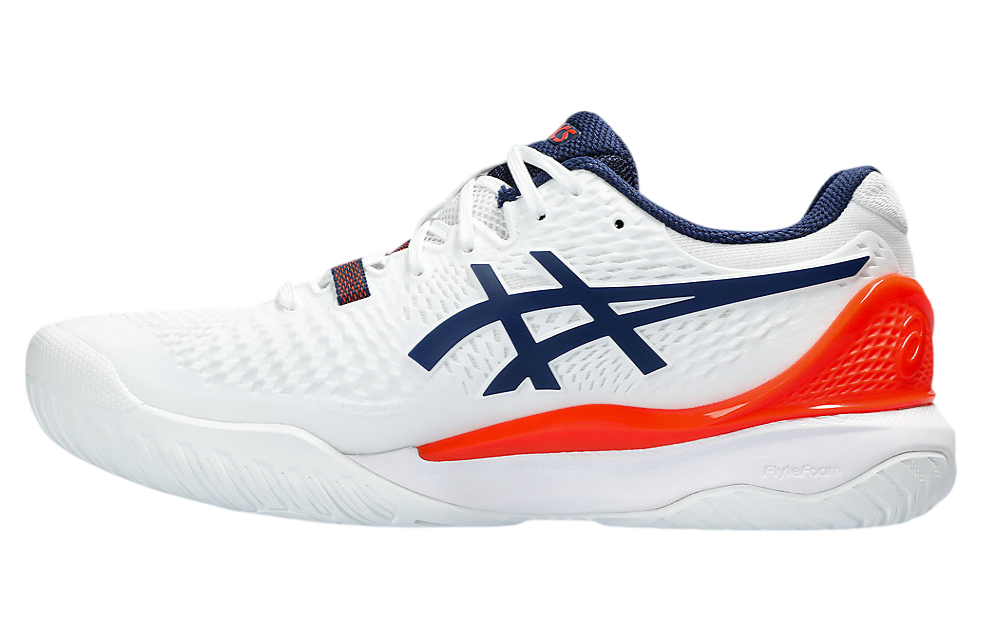 Asics Gel-Resolution 9 White / Blue Expanse