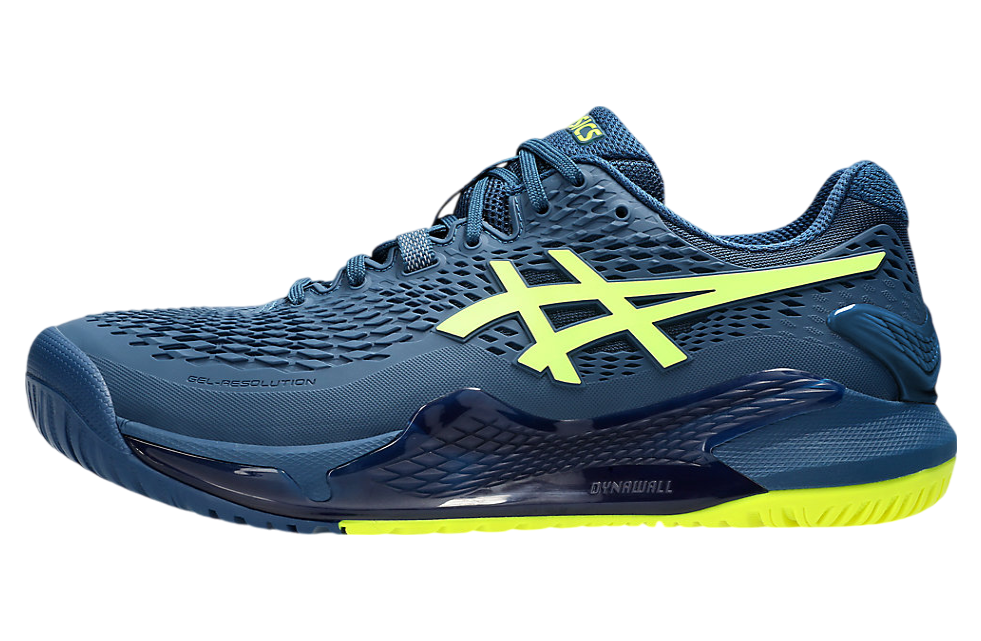 Asics Gel-Resolution 9 Wide Mako Blue / Safety Yellow