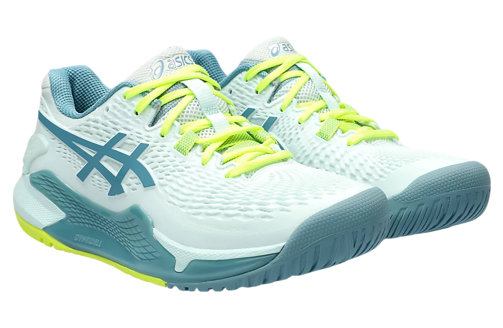 Asics Gel-Resolution 9 Wide WMNS Soothing Sea / Gris Blue