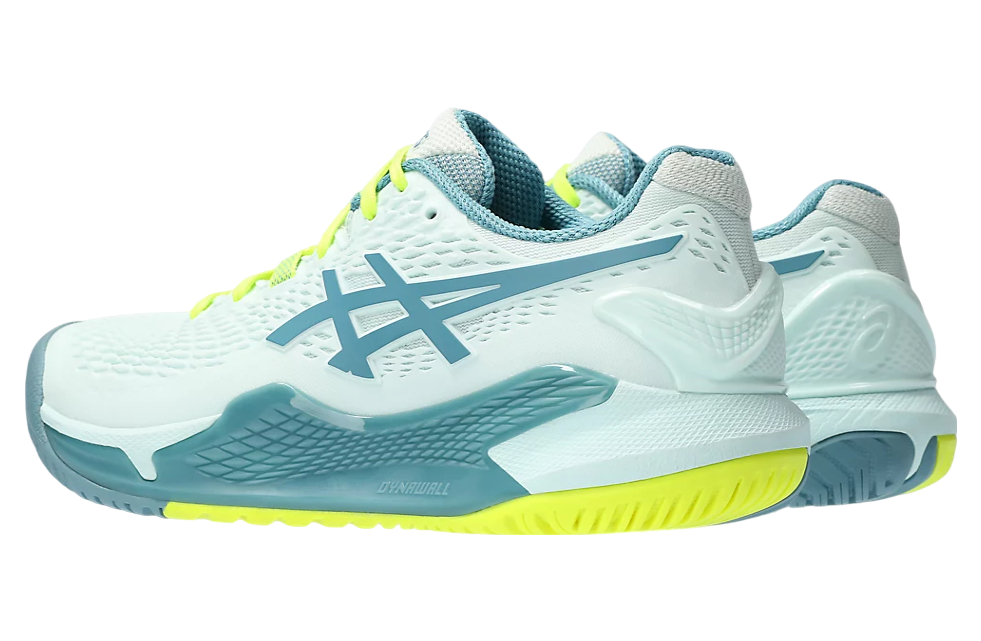 Asics Gel-Resolution 9 Wide WMNS Soothing Sea / Gris Blue