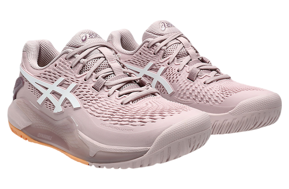 Asics Gel-Resolution 9 Wide WMNS Watershed Rose / White