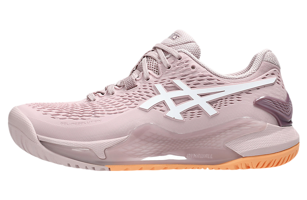 Asics Gel-Resolution 9 Wide WMNS Watershed Rose / White