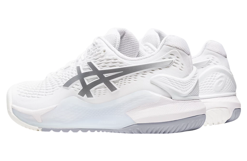 Asics Gel-Resolution 9 Wide WMNS White / Pure Silver