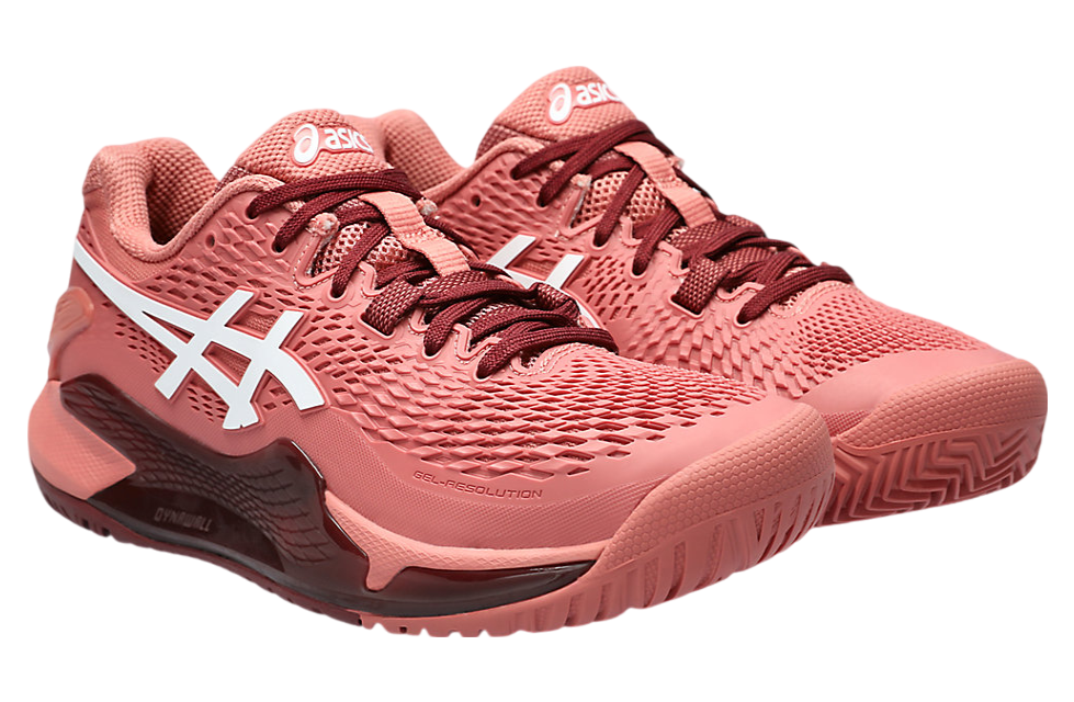 Asics Gel-Resolution 9 WMNS Light Garnet / White