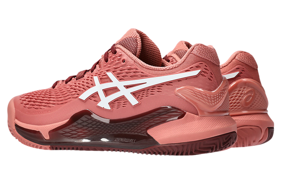 Asics Gel-Resolution 9 WMNS Light Garnet / White