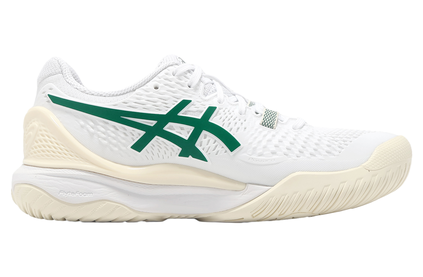 Asics GEL-Resolution 9 WMNS White / Pitch Green